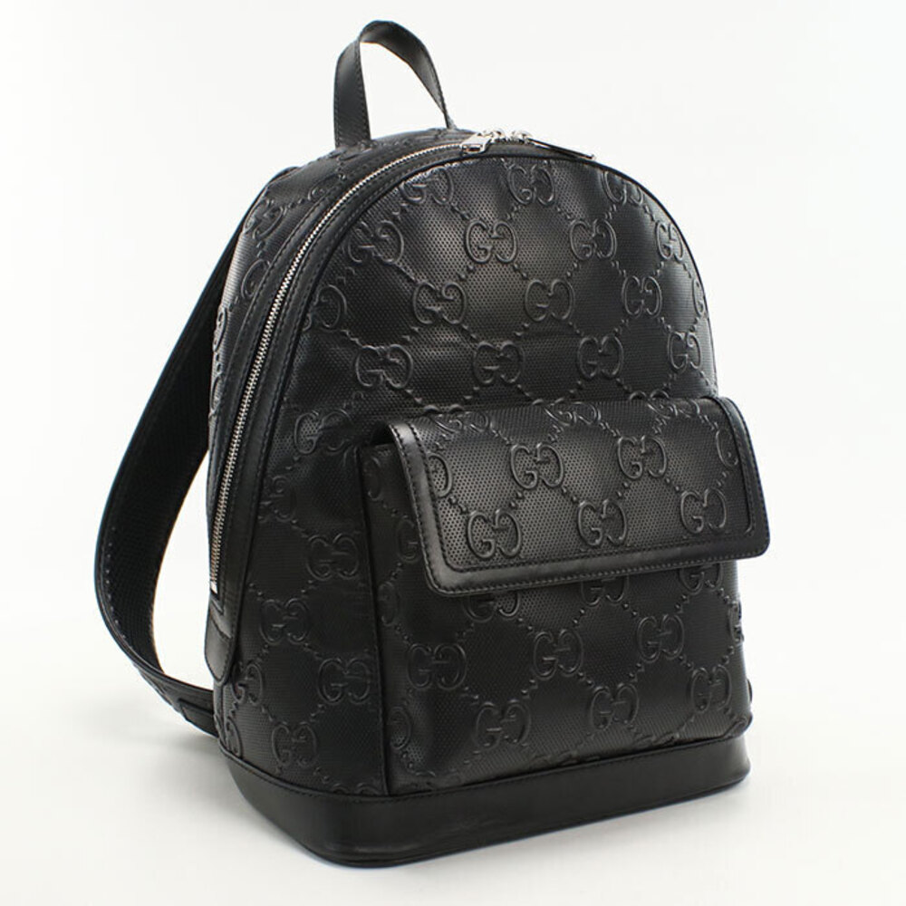 GUCCI backpack GG embossed black